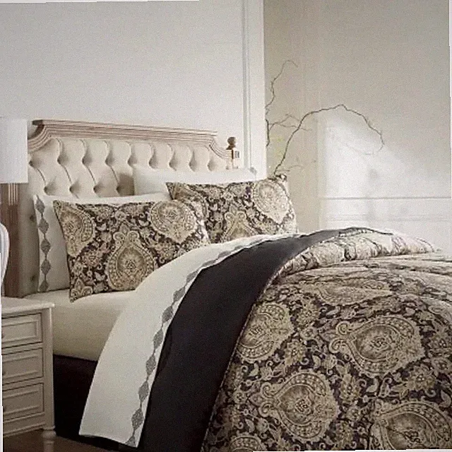 King- Broadhaven Kent 8-pc. Reversible Complete Bedding Set with Sheets